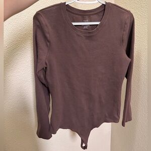 Nuuds Ribbed Bodysuit